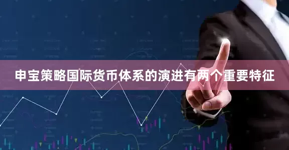 申宝策略国际货币体系的演进有两个重要特征